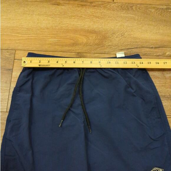 Pacsun Men's Small Swim Trunks Mesh Lined Blue Nylon Drawstring Stretch - Picture 5 of 9